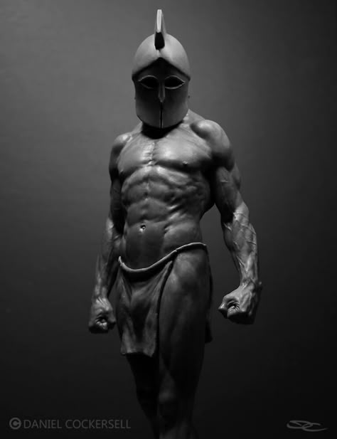 ArtStation - Spartan - Unarmed Warrior - W.I.P, Daniel Cockersell Anatomy Reference, Anatomy Art, Human Anatomy, White Photo, Zbrush, Greek Mythology, Figure Drawing, Pose Reference, Drawing Reference