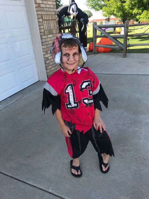 Zombie Football Player Zombie Football Player Costume Diy, Zombie Football Player Costume, Zombie Football Player, Football Player Costume, Football Costume, Zombie Makeup, Football Player, Diy Costumes, Halloween Ideas