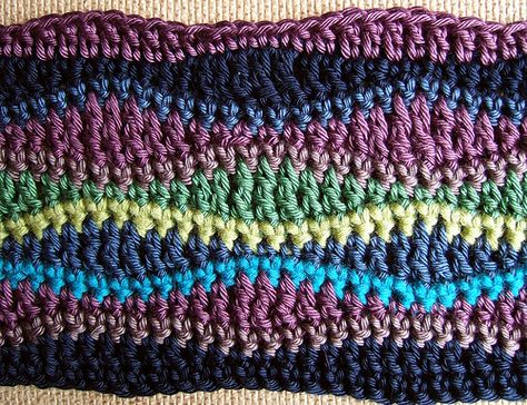 Long Wave Stitch Wave Stitch Crochet, Wave Stitch, Crochet Sheep, Crocheting Projects, Chevron Patterns, Crochet Afghans, Stitch Crochet, Crochet Stitches Tutorial, Crochet Stitches Patterns