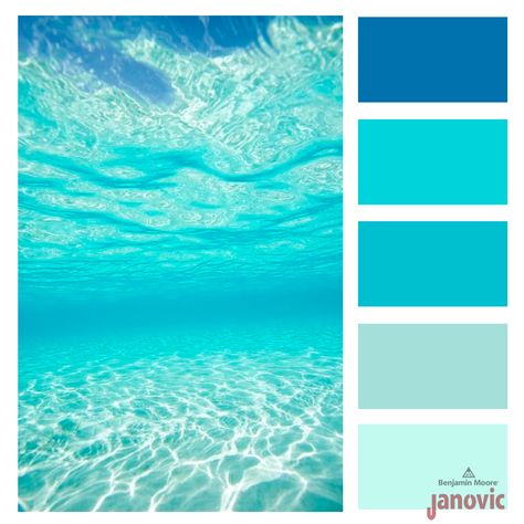 Get #ColorInspiration from everything around you before summer ends. #Beach #sands #Water #Color Pool Blue Color Palette, Turqiouse Color Palette, Water Pallete Color Schemes, Color Palette Aqua, Water Blue Color Palette, Blue Summer Color Palette, Water Palette Color, Ocean Colors Palette, Summer Beach Color Palette