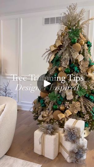 18K views · 118 shares | Follow these 3 simple rules for a stunning tree every time. Let me know what you think of this stunning Joy to the World collection. Comment “JOY” for links. 🤍🌲🤍 . Follow @ohlala_decor for more inspo . . . #christmastree #christmasdecor #christmasiscoming #christmasdecorations #christmasinspiration #tutorial #winterwonderland #tistheseason#homeinspiration #christmasmood #christmasvibes #christmastreeshops #viralreels #instagramreels #christmas #glamChristmas #kingofchristmas #myhomestyle #christmastreeinspo @ltk.home #ltkhome @kingofchristmas | Oh La La Decor | Amy Gordon | Scott Dugdale · Holiday Bells Green Christmas Tree Decorations, Christmas Tree Inspo, Pretty Christmas Decorations, Christmas Tree Decorating Themes, Elegant Christmas Trees, Creative Christmas Trees, Christmas Tree Decorations Diy, Country Christmas Decorations, Christmas Tree Inspiration