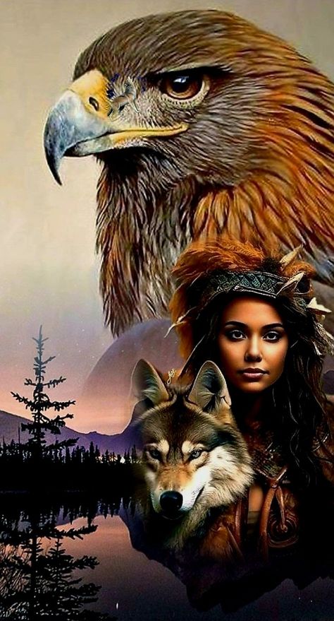 Native American Wallpaper, Native American Wall Art, American Indian Artwork, Native American Drawing, Eagle Artwork, Peaceful Music, Cat Phone Wallpaper, American Indian Tattoos, Native American Wolf