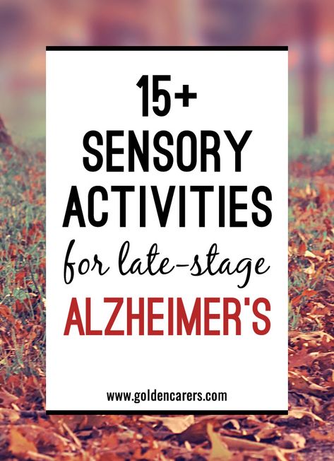 Altimerzers Activities, Alzheimer's Activities Ideas, Alzheimer’s Activities, Alzheimers Activities Crafts Projects, Sensory Stimulation Activities, Alzheimer's Activities, Medical Slp, Stimulation Activities, Memory Care Activities