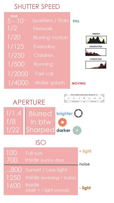 Tips for beginners in photography + A manual to download / print to help you choose your settings when shooting Night Photography Tips Canon, Nikon D3300 Tips, Manual Settings For Outdoor Photography, Nikon Settings For Indoor Photos, Photography For Beginners Sony, Photographer Beginner Tips, Photography Inspo For Beginners, Photography Goals List, Where To Start With Photography