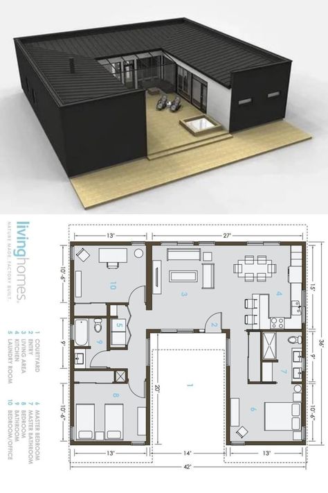 Barn Dominium, Modern Mexican Home, Decorate For Spring, Houses On Wheels, Container Home Plans, Aesthetic Cottage Core, Cottagecore House, Mexican Hacienda, Cottage Porch