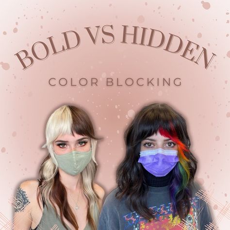 ✨ Let’s talk about color blocks! There’s a placement and style for everyone! My number one question when planning a placement is “how often… | Instagram Hair Color Blocking Placement, Colorblock Hair Placement, Block Color Hair Placement, Color Block Hair, Grow Out, Diy Hairstyles, Number One, Talk About, Hair Stylist