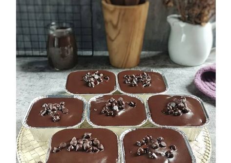 Brownies Lumer Cup, Brownies Lumer, Resep Brownies, Brownie Cups, Brownies Cookies, Chewy Brownies, Assalamu Alaikum, Fudgy Brownies, Brownie Cookies