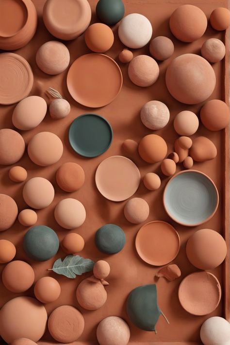 Terra Cotta, Color Matches, Best Colors, Magic Terra Cotta Architecture, Terra Cotta Interior Design, Terra Cotta Office, Terra Cotta Aesthetic, Terra Cotta Color Palette, Terracotta Color Scheme, Sage And Terracotta, Terracotta Color Palette, Alex Taylor