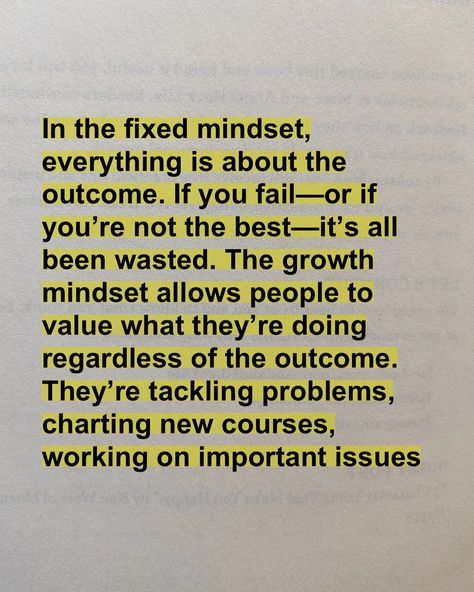 📍Learn how to shift from ‘I Can’t’ to ‘I Can’ ✨‘Mindset’ by Carol Dweck is a book that teaches you how your beliefs about your abilities can shape your lives. ✨Revolving around 2 types of Mindset- Fixed and Growth Mindset. It explores how people with fixed mindset assumes that talent and intelligence are static, leading to fear of failure and reluctance to take on challenges. ✨While, growth mindset embrace challenges, sees failure as an opportunity to learn and believes that abilities c... Choice Theory, Carol Dweck, Challenge Quotes, Mindset Growth, Fixed Mindset, Fear Of Failure, Osho Quotes, Life Changing Books, Wise Words Quotes