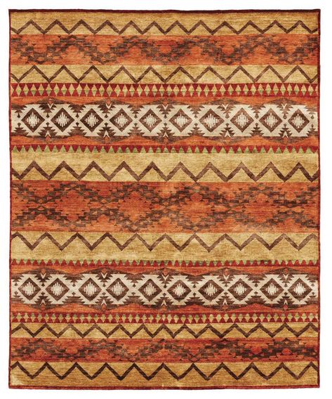 Arroyo Rug SW-8 - The Mission Motif Southwest Rugs, Desert Style, Desert Fashion, Western Furniture, Southwestern Rug, Linen Shop, Cow Hide Rug, Green Accents, Western Decor