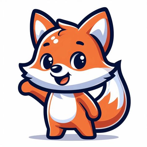 Vizi provides you with colorful, high-quality images on the Fox theme for you to freely choose from. Cute Fox Cartoon, Kids Art Station, Fox Clipart, Happy Birthday Frame, Birthday Frames, Mascot Design, Fox Art, Art Station, Cute Fox