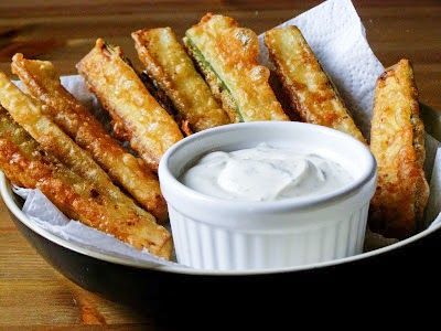 maple•spice: Zucchini Bhaji and Tarka Dal Beer Batter Zucchini, Beer Battered Zucchini, Battered Zucchini, Vegan Ranch Dip, Tarka Dal, Zucchini Sticks, Beer Battered, Vegan Ranch, Ranch Dip