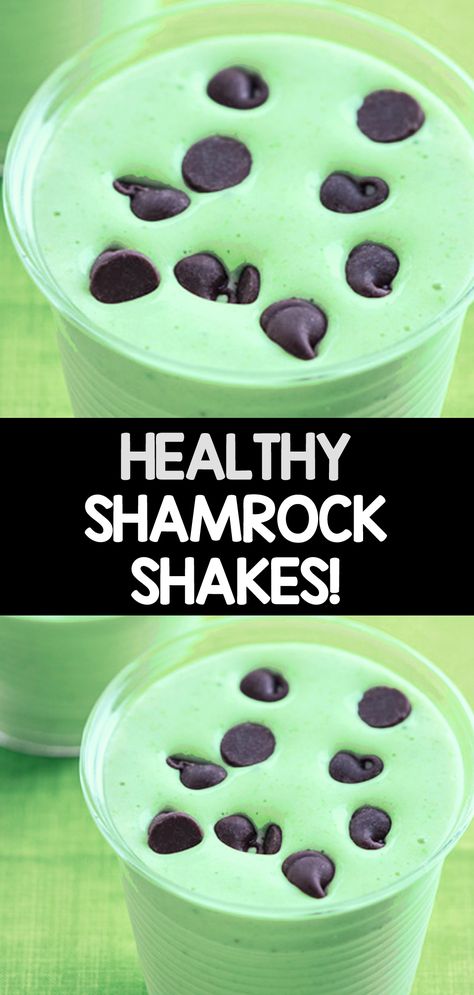 How to make the best vegan healthy shamrock shakes for St. Patrick's Day (better than McDonald's) #shamrockshake #St.PatricksDay #vegan #veganshake #healthy #mint Vegan Shamrock Shake Recipe, Coconut Milk Creamer, Mint Chocolate Chip Milkshake, Shamrock Shake Recipe, Coconut Cloud, Mint Shake, Vegan Shakes, Healthy Protein Shakes, Chocolate Covered Katie