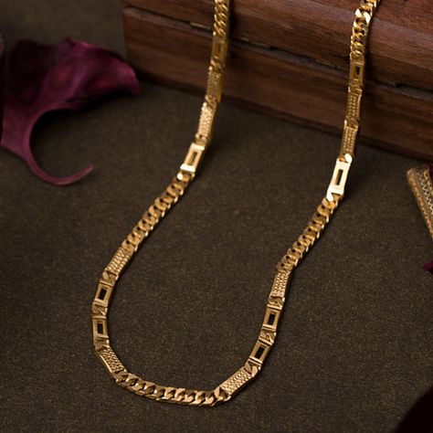 Buy Gold and Diamond Jewellery at Jewelegance.com – Online Jewellery Store Neck Chain For Men Gold, Gents Chains Gold, Gold Chain Designs For Men Indian, Boys Gold Chain Designs, Gents Gold Chain Designs, Gents Chain Design Gold, Mens Chains Gold For Men, Boys Chain Design Gold, Gents Gold Chain