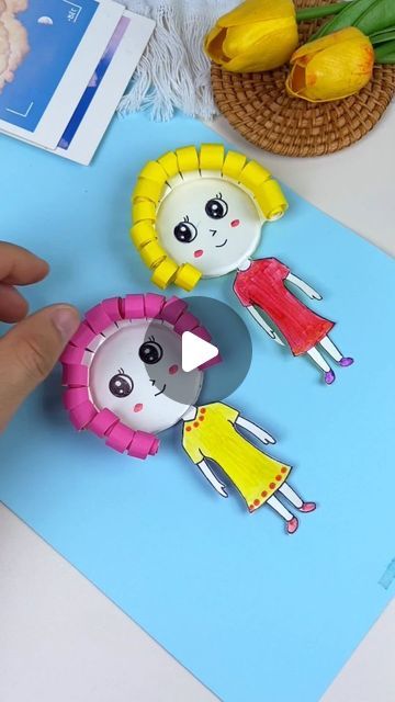 paper crafts creator on Instagram: "Title: "Crafty Cups for Mom: Mother's Day Paper Cup Handicrafts!" Hashtags: #MothersDayCrafts #ParentChildBonding #KidsCrafts #CreativeHandicrafts #PaperCupCrafts" Paper Cup Doll, Parents Day Craft, Paper Cup Crafts For Kids, Paper Cup Art, Easy Craft Ideas For Kids, Paper Cup Crafts, Flower Crafts Kids, Dolls Handmade Diy, Holiday Club