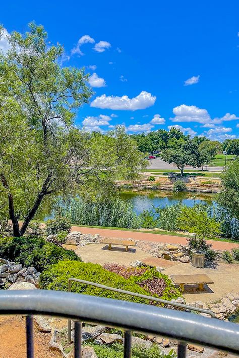 Take in the panoramic beauty of San Angelo from the Visitors Center, where the stunning view of the Concho River and historic downtown will leave you breathless. With its picturesque landscape and vibrant cityscape, San Angelo is a true gem of West Texas. Come see for yourself why this charming city is a must-visit destination for travelers from all over the world. #VisualArtsCapitalofTexas #ConchoRiver #SanAngelo #Vacation San Angelo Texas, Picturesque Landscape, Visitors Center, San Angelo, Historic Downtown, West Texas, Beautiful View, Visitor Center, The Visitors