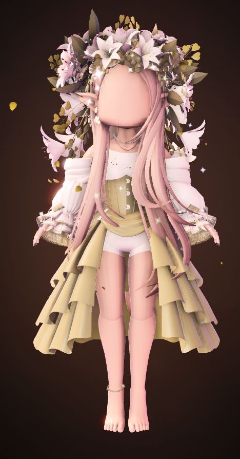 Fairy Royale High Outfits, Goddess Royale High Outfits, Royale High Whimsy Witch Outfits, Summer Fantasy Outfit Royale High, Royale High Goddess Outfits, Rh Bodice Combos, Royal High Outfits Goddess, Royale High Cottagecore Outfits, School Uniform Royale High