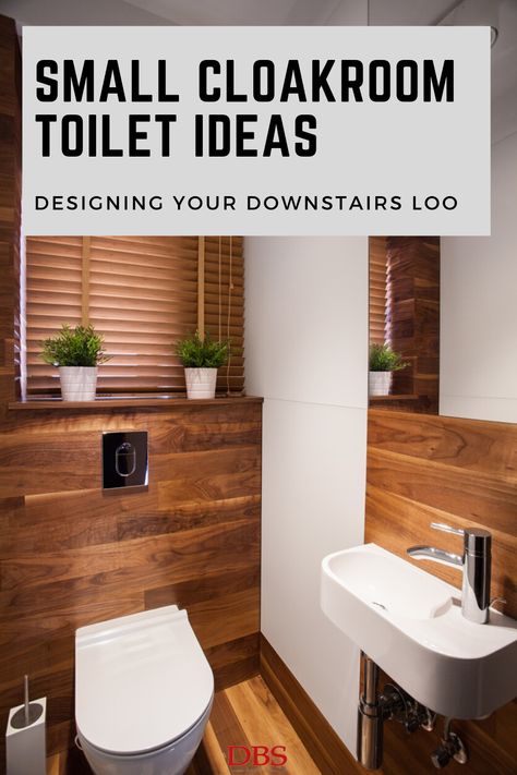 Adding a second toilet to your home is a great idea – especially if you have a large family or regularly have guests. A lot of people convert cupboards under the stairs and utility rooms into downstairs toilets. But whilst some include a basic toilet and corner sink, others are a complete shower room. #DownstairsToilet #CloakroomToilet Small Cloakroom Toilet, Cloakroom Toilet Ideas, Bathroom Wall Cladding, Small Cloakroom, Ensuite Bathroom Designs, Small Downstairs Toilet, Ensuite Design, Cloakroom Toilet, Toilet Ideas