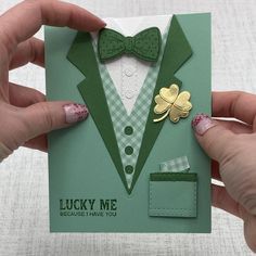 Men's Birthday, St Patricks Day Cards, Men's Cards, Father's Day Greeting Cards, St Paddys, Masculine Birthday Cards, Get Lucky, Birthday Cards For Men, 11 59