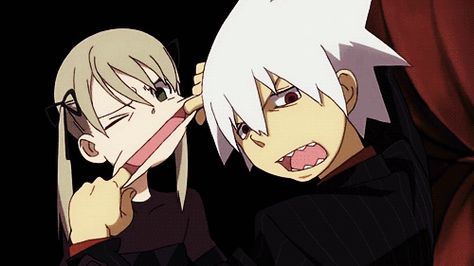 Manga Soul Eater, Rikka And Yuuta, Maka And Soul, Maka X Soul, Soul Maka, Soul Eater Evans, Funny Banner, Maka Albarn, Anime Egyptian