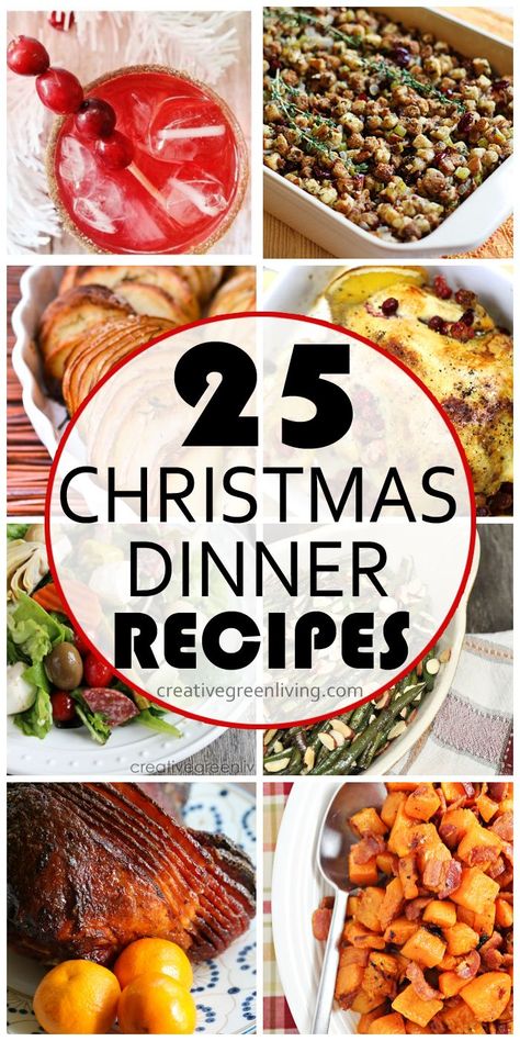 Nontraditional Christmas Dinner, Christmas Dinner Recipes Easy, Christmas Dinner Recipes, Holiday Dinner Recipes, Traditional Christmas Dinner, Easy Christmas Dinner, Healthy Christmas Recipes, Christmas Dinner Ideas, Christmas Dinner Menu