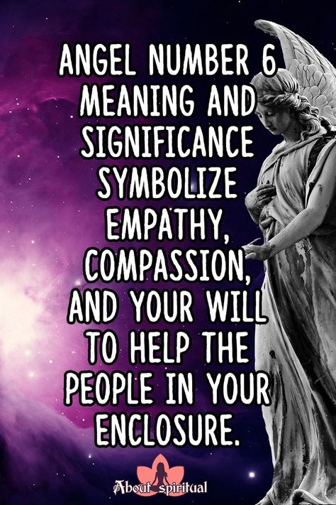 Angel number 6 meaning and significance 44 Angel Number Meaning, 44 Angel Number, Number 6 Meaning, 44 Meaning, Angels Numbers, Witchy Tips, Life Path Number, Angel Number Meanings, Animal Symbolism