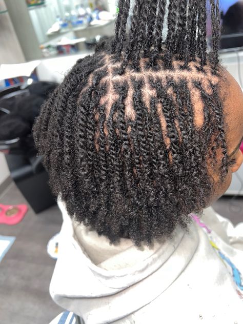 Micro Locs Starter Short, Medium Sisterlocks, Starter Sister Locs, Mirco Locs, Short Microlocs, Sister Locks Hairstyles, Micro Twists, Micro Locs, Short Box Braids Hairstyles