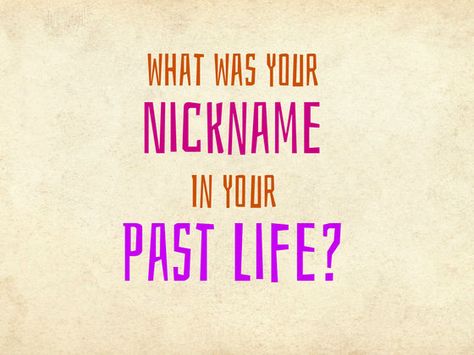 What Was Your Nickname In Your Past Life? I got Iggy What Are You Like, My Nickname, Fun Quizzes To Take, White Knight, Cute Website, Quizzes For Fun, Stand Up For Yourself, My Past, Fun Quizzes