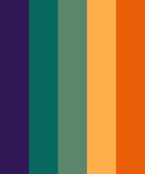 Not Hostile Color Palette Color Scheme Green, Vivid Color Palette, Potholder Loom, Hexadecimal Color, Pop Art Colors, Colour Pallets, Orange Color Palettes, Colors Schemes, Colour Colour