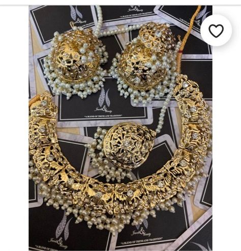 Dogri Jewellery, Hyderabadi Jewellery, Divine Order, Traditional Bridal Jewelry, Hyderabadi Jewelry, Pakistani Jewellery, Gold Chain Choker, Jewellery Indian, Bridal Accessories Jewelry