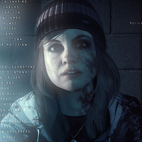 Ashley Brown Until Dawn, Until Dawn Icons, Until Dawn Pfp, Ashley Until Dawn, Dawn Core, Until Dawn Aesthetic, Galadriel Stineman, Until Dawn Game, Supermassive Games