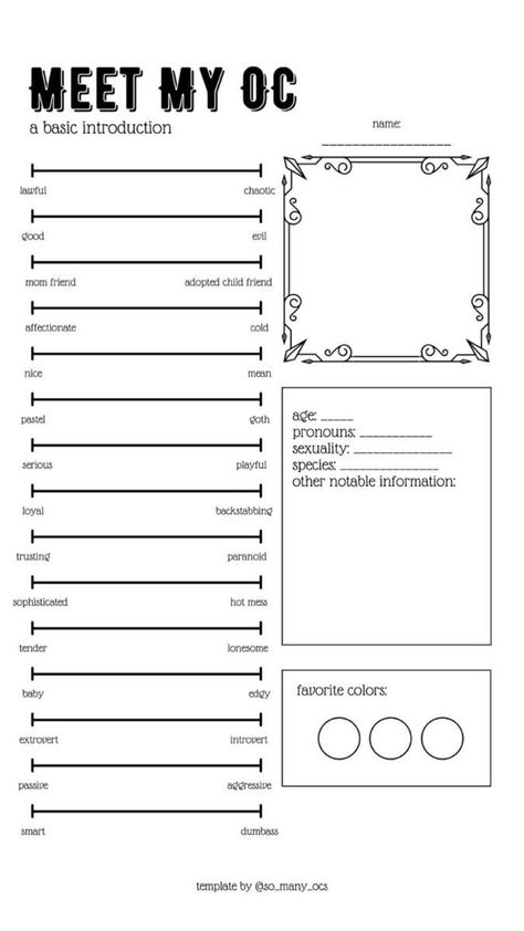 Get To Know My Oc Template, Character Relationship Card, Character Sheet Template Writing, Welcome Home Oc Template, Meet My Oc Template, Character Planning Sheet, Character Cards Template, Character Ship Template, Character Oc Sheet