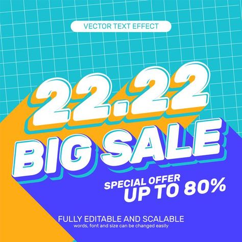 Big Typography Design, Text Banner Design, Sale Typography Design, Text Typography Design, Payday Sale Design, Sale Banner Design Ideas, Text Design Ideas, Big Sale Design, Sale Design Graphics Ideas