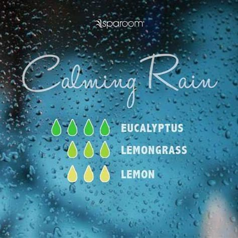 Rain Diffuser Blend, Rain Diffuser, Calming Rain, Essential Oil Combinations, Doterra Essential Oils Recipes, Calming Essential Oils, Essential Oil Diffuser Blends Recipes, Magia Das Ervas, Lemon Essential Oil