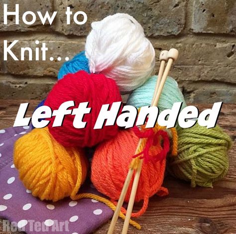 Left Handed Crochet, Vogue Knitting, Knitting Instructions, How To Start Knitting, How To Knit, Circular Knitting Needles, Circular Knitting, Beautiful Knitting, Knitting Tutorial