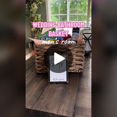 It’s the little things! #weddingbathroombaskets #bathroombasket #weddi... | Wedding Inspo | TikTok Bathroom Basket Wedding, Wedding Bathroom, Bathroom Baskets, The Little Things, Wedding Inspo, Little Things, The Creator, Quick Saves