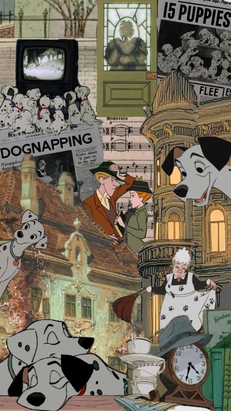 #101 #101dalmatians #disney #animated #disneyaesthetic #disneymovie #paris #europe #dogs #puppies Disney Artwork, Disney Favorites, Disney Addict, 101 Dalmatians, Disney Aesthetic, Lady And The Tramp, Dogs Puppies, Disney Wallpaper, Dalmatian