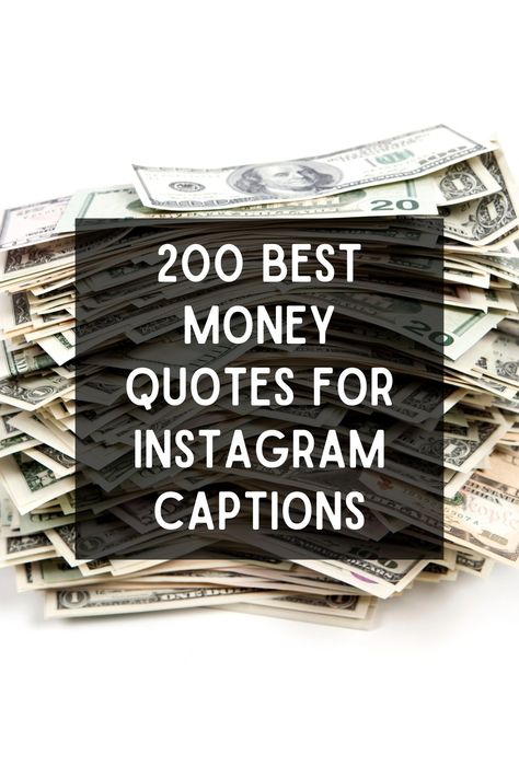 Looking for some money-themed Instagram captions? Check out these 200 money quotes to inspire your next post. Elevate your social media game with these wise words about wealth and success. Money Captions Instagram, Money Captions, Badass Captions, Three Word Quotes, Monetizing Instagram, One Word Caption, Money Mindset Quotes, Instagram Money, Face Quotes