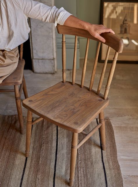 New – Rowen & Wren Pine Dining Chairs, Rustic Dining Chairs, Cottage Dining Rooms, Farmhouse Dining Rooms Decor, Antique Dining Chairs, Farmhouse Chairs, Farmhouse Dining Chairs, Rustic Chair, Windsor Chair