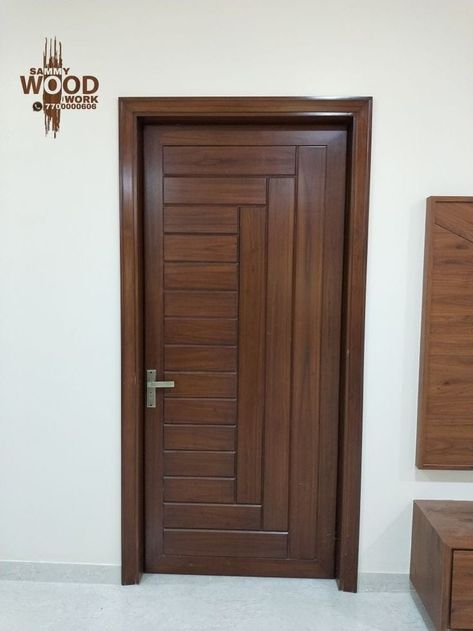 Wooden Door For Bedroom, Simple Door Design Woods For Room, Simple Wooden Door Designs, Ply Wood Door Design, Bedroom Door Design Wooden Simple, Simple Door Design Woods, Ply Door Design Modern, Flash Door Design, Bedroom Door Design Wooden