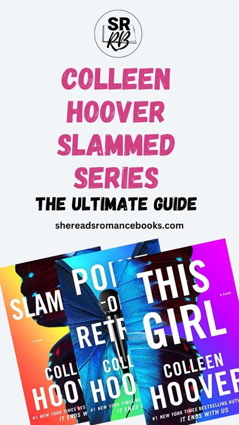 Slammed Series by Colleen Hoover: The Ultimate Guide – She Reads Romance Books Slammed Series Colleen Hoover, Colleen Hoover Slammed, Slammed Colleen Hoover, Book Club Questions, Hoover Books, Colleen Hoover Books, Slam Poetry, Complicated Relationship, It Ends With Us