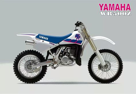 1991 Yamaha WR500Z | by Tony Blazier Suzuki Dirt Bikes, Enduro Vintage, Yamaha Dirt Bikes, Yamaha Motocross, Moto Scrambler, Yamaha Wr, Mx Bikes, Motorcross Bike, Yamaha Bikes