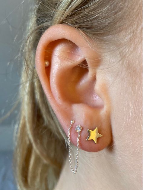 #stockholmstyle #earrings #earpiercingideas #jewelry #scandinavian Minimalist Star Earrings, Everyday Hypoallergenic Star Earrings, Scandinavian Earrings, Norwegian Solje Earrings, Scandinavian Modernist Jewelry, Jewelry Piercing, Stockholm Fashion, Earrings Jewelry, Piercings