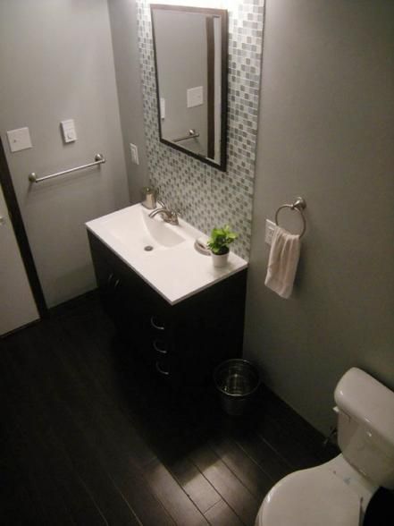 DIY Installation Half Bathroom Remodel, Rustic Cabinet, Budget Bathroom Remodel, Vanity Ideas, Diy Vanity, Diy Bathroom Remodel, Unique Storage, Bathroom Remodel Designs, Bathroom Backsplash