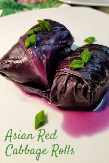 Purple Cabbage Rolls, Red Cabbage Rolls, Sauteed Red Cabbage, Roasted Red Cabbage, Healthy Chinese Recipes, Cabbage Wraps, Red Cabbage Recipes, Spicy Eggs, Food Recipes Easy