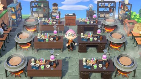 Animal Crossing Restaurant, Potions Classroom, Page 394, Turn To Page 394, Motif Acnl, Animals Crossing, Animal Crossing Guide, Theme Harry Potter, Animal Crossing Wild World