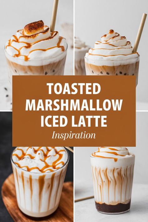 Easy Copycat Starbucks Marshmallow Drink Recipe Flavored Iced Coffee Recipes, Yummy Coffee Drinks At Home, Starbucks Coffee Recipes At Home, Milk Frother Recipes Coffee, Hot Coffee Recipes At Home Easy, At Home Latte Recipes, Iced Espresso Drinks At Home, Espresso Recipes At Home, Latte Recipes At Home