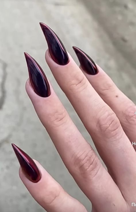 Cat Claw Nails, Vampire Nails, Witch Nails, Sharp Nails, Punk Nails, Gothic Nails, Claw Nails, Goth Nails, Nails Polish