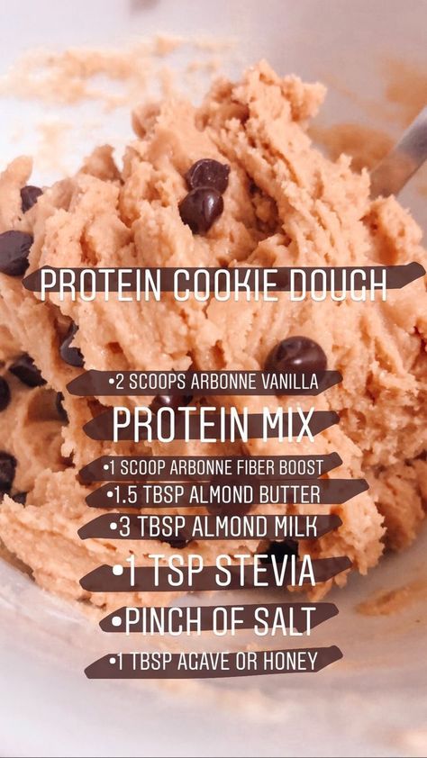 Healthy Protein Cookie Dough, Protein Cookie Dough Recipe, Arbonne Shake Recipes, Cookie Dough Vegan, Arbonne Protein, Arbonne Nutrition, Arbonne Recipes, Protein Cookie Dough, Cookie Dough Recipe