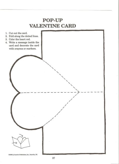 valentine card Valentines Day Templates Free Printables, Scissor Activities, Pop Up Valentine Cards, Valentine Card Template, Valentine Card Crafts, Valentines Bricolage, Pop Up Card Templates, Kids Pop, Printable Valentines Cards